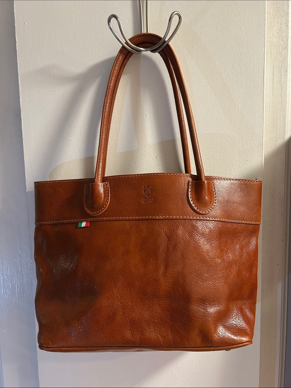 Italian Handmade Leather Bag for Women Tote Purse from Florence, made in Italy